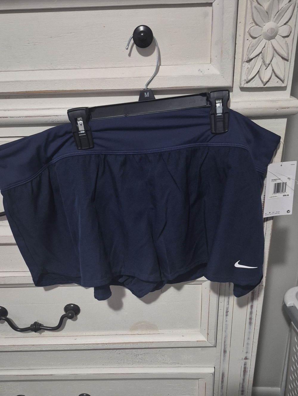 Nike Women's Dark Navy Athletic Skort with Built-In Shorts